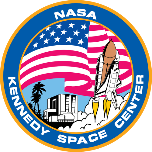 Imagem de vetor do logotipo do Centro Espacial Kennedy